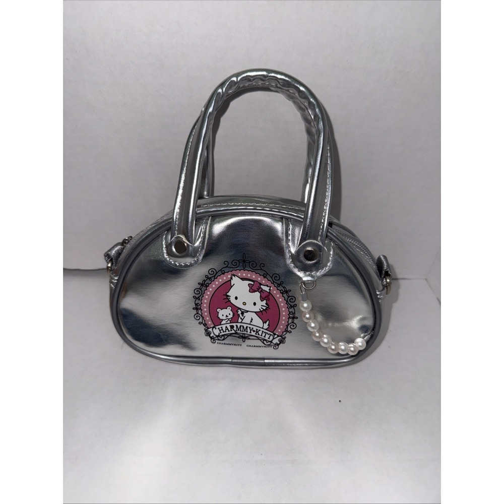 Charms Kitty Silver Mini purse